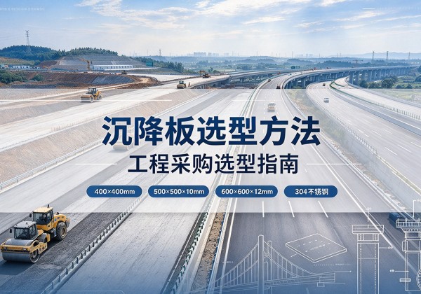 新巴尔虎左旗沉降板选择方法